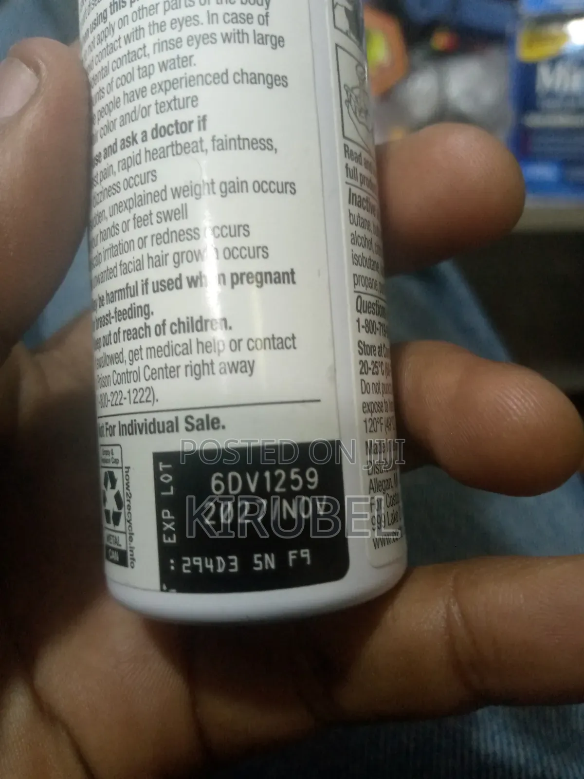 Original Foam Minoxidil 5% ለፈጣን ለውጥ በተሻለ አጠቃቀም!