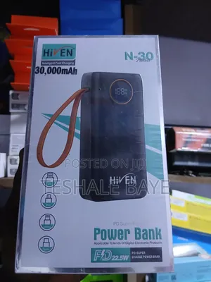 Hi-en N-30 22.5W Fast Charging Power Bank