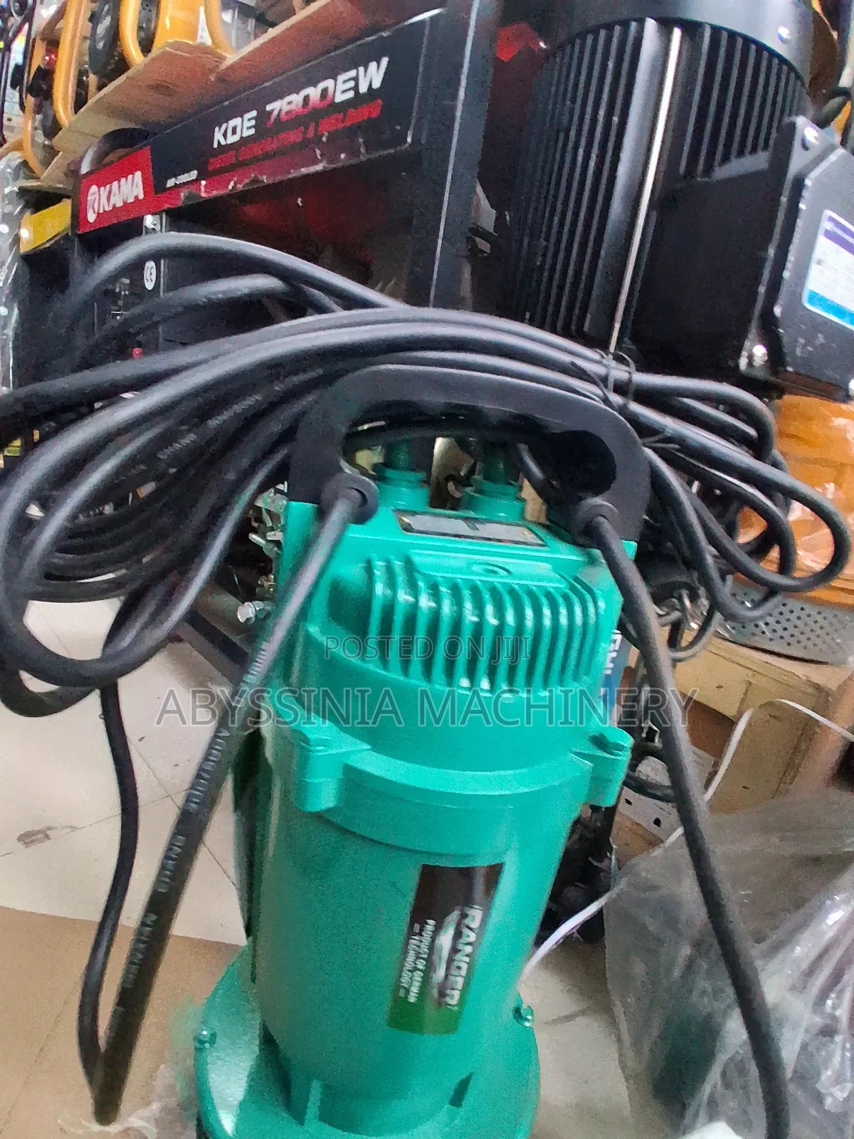 Submersible Water Pump | Powerful Deep-Water Pump for Drainage