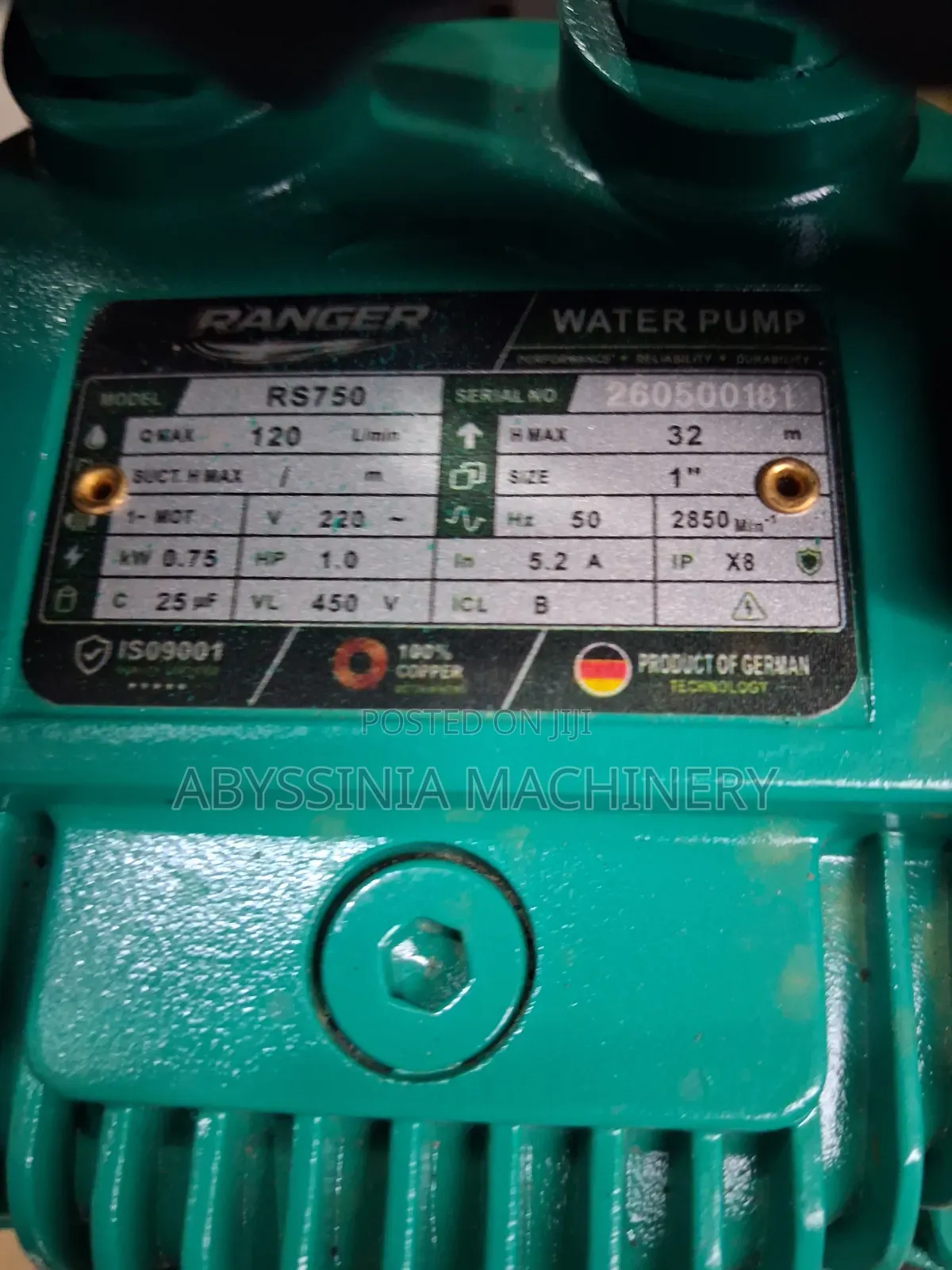 Submersible Water Pump | Powerful Deep-Water Pump for Drainage