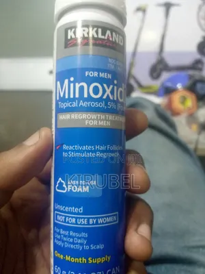 Foam Minoxidil Reactivates Hair Follicles