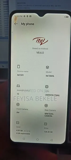 Itel S17 S661W 64 GB White
