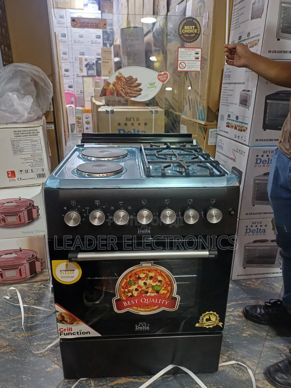 Delta Oven 60*60 Stainless Steel Full Function