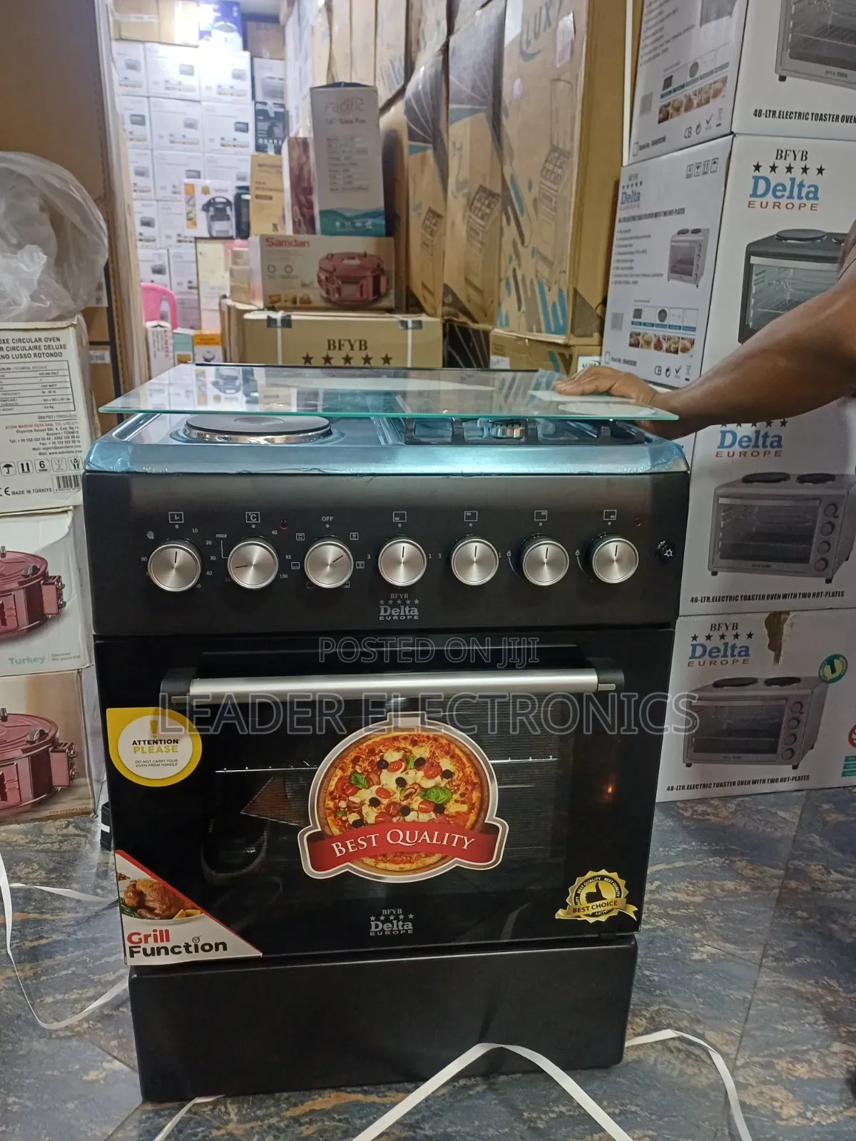 Delta Oven 60*60 Stainless Steel Full Function