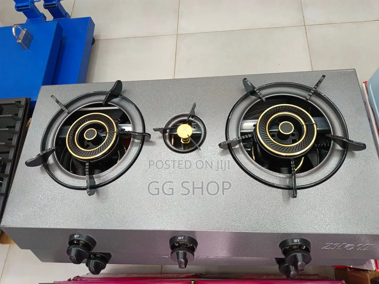 2Plate Gas Burner Stove