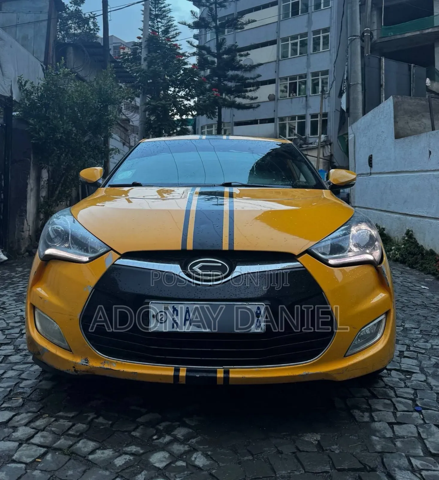 Hyundai Veloster Turbo 2013 Yellow