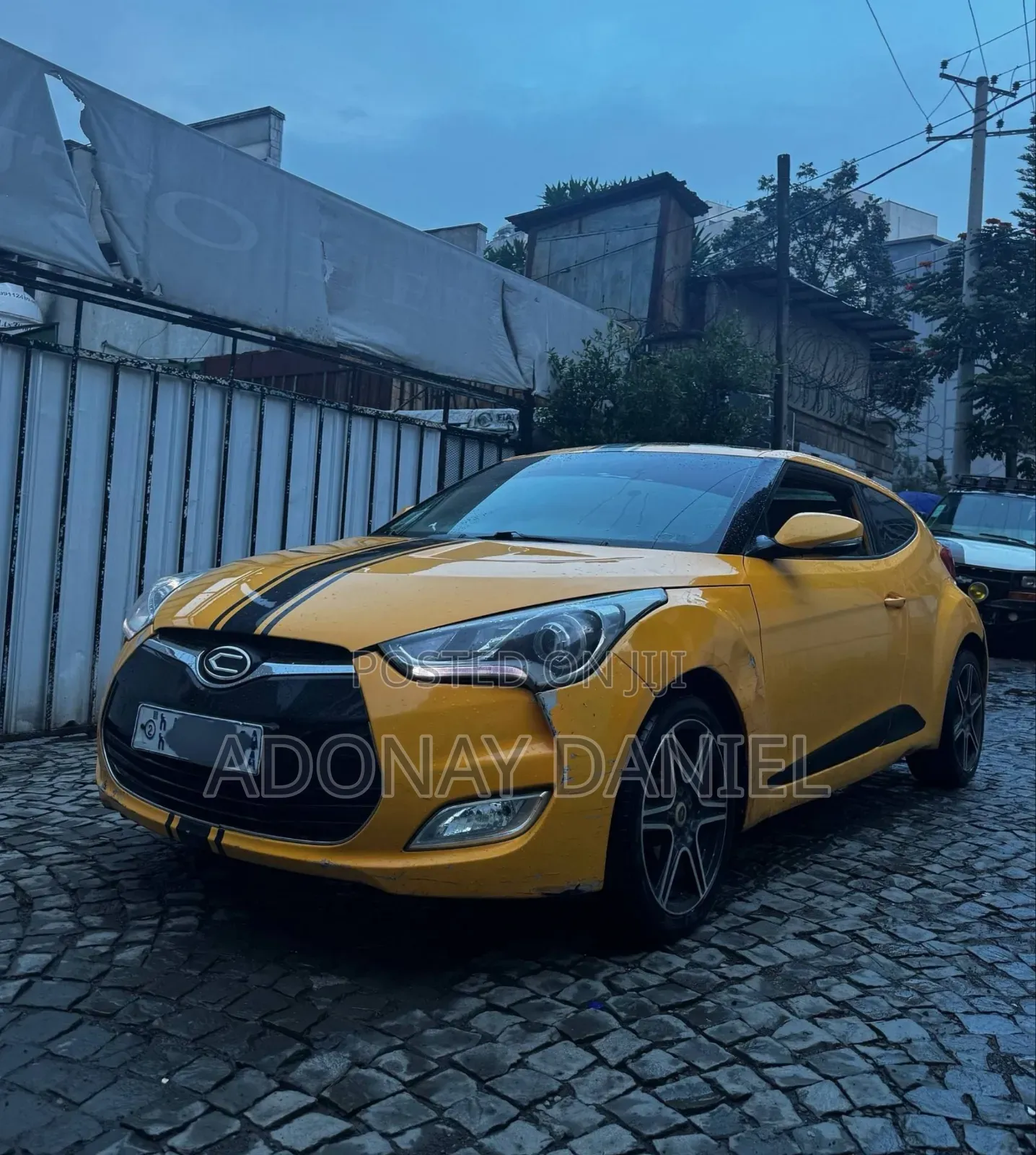 Hyundai Veloster Turbo 2013 Yellow