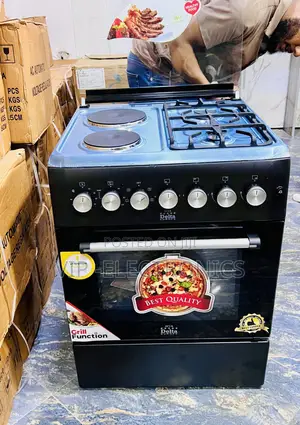 Delta Oven 60x60 Stainless Steel Freestanding Gas Cooker Oven