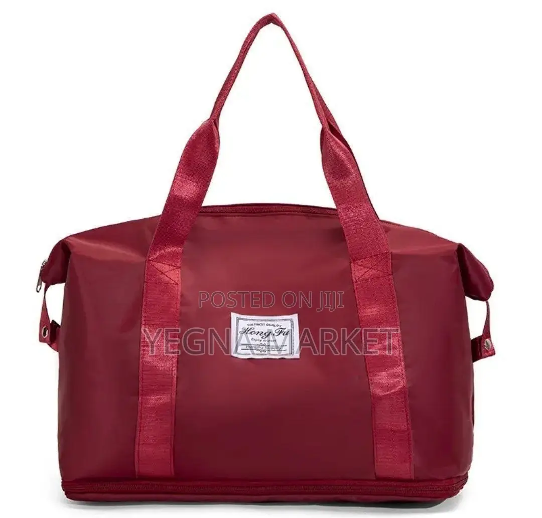 Foldable High Capacity Travel Bags Smart Bagተጣጣፊዉ ቦርሳ ውሃ የማያስገባ