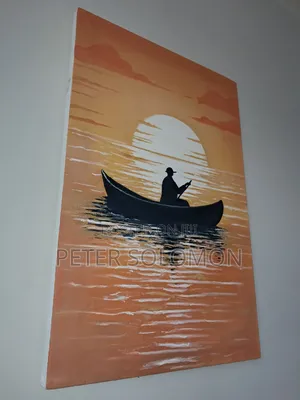 Hand Painted With (Oil Paint)