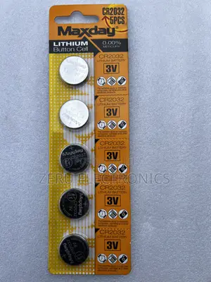 Maxday CR2032 3V Lithium Button Cell