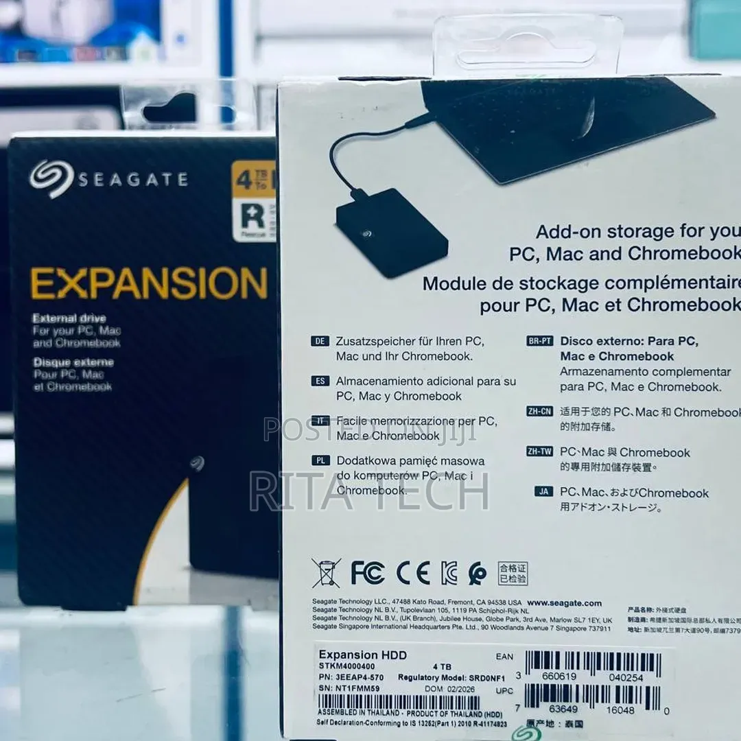 Segate 4 TB Hard Disk