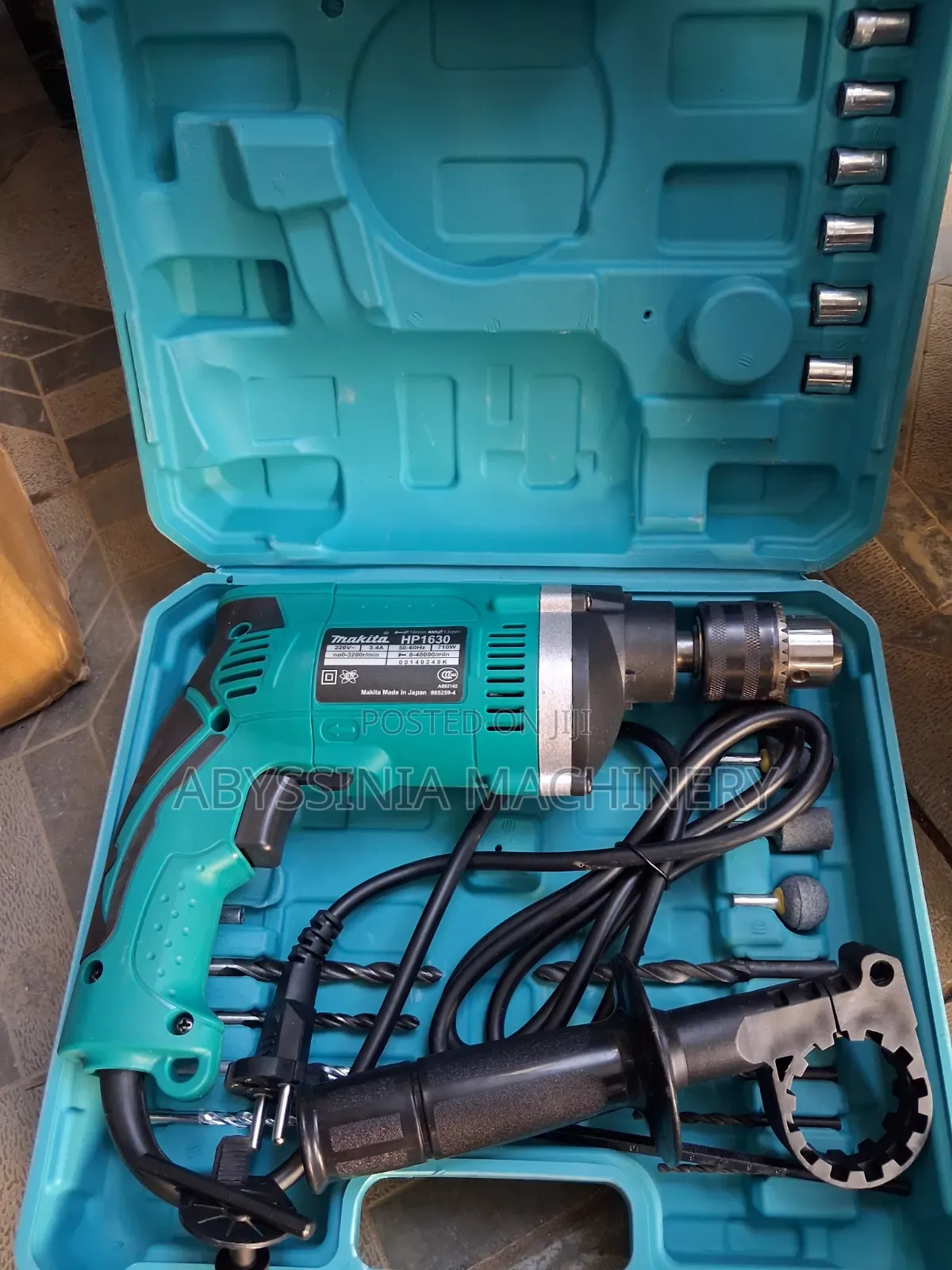 Makita Electric Drill Full Accessories Powerful Electric