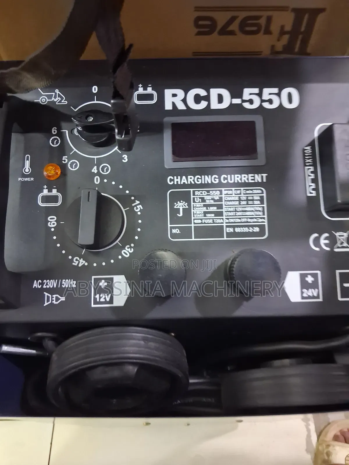 ROYCE RCD-550 Battery Charger | 12v/24v Car Battery Charger Starter