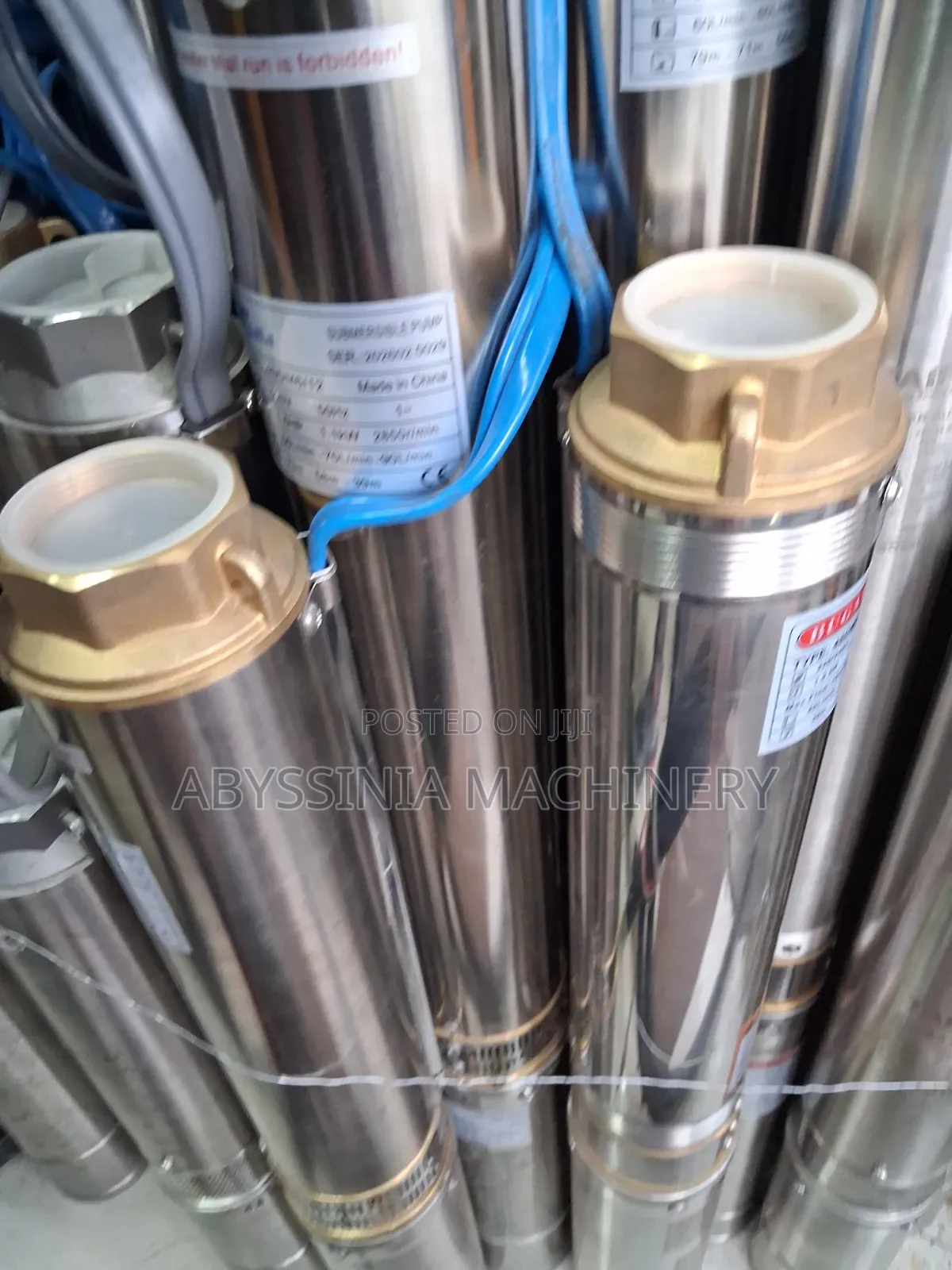Stainless Steel Submersible Water Pump | Deep Well Water Supply Pump