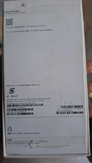 New Apple iPhone 17 Pro Max 256 GB Orange