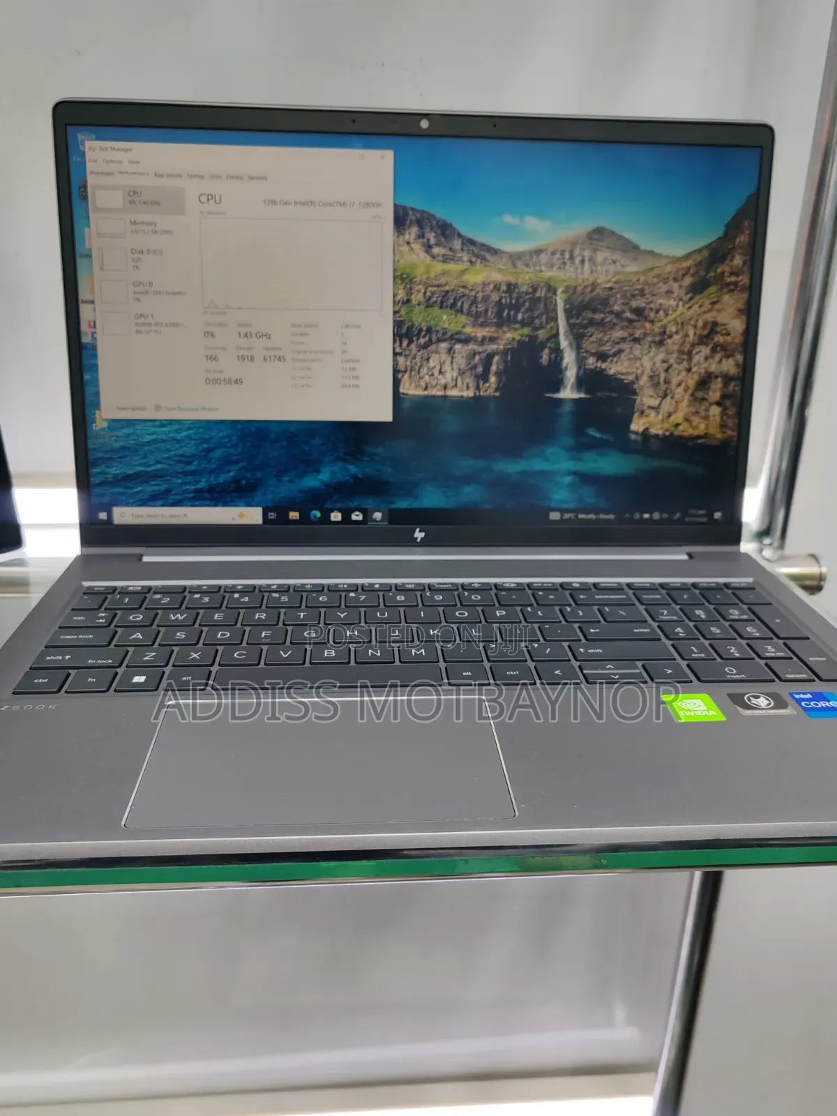 New Laptop HP ZBook Power G9 i7 16GB Intel Core i7 SSD 512GB