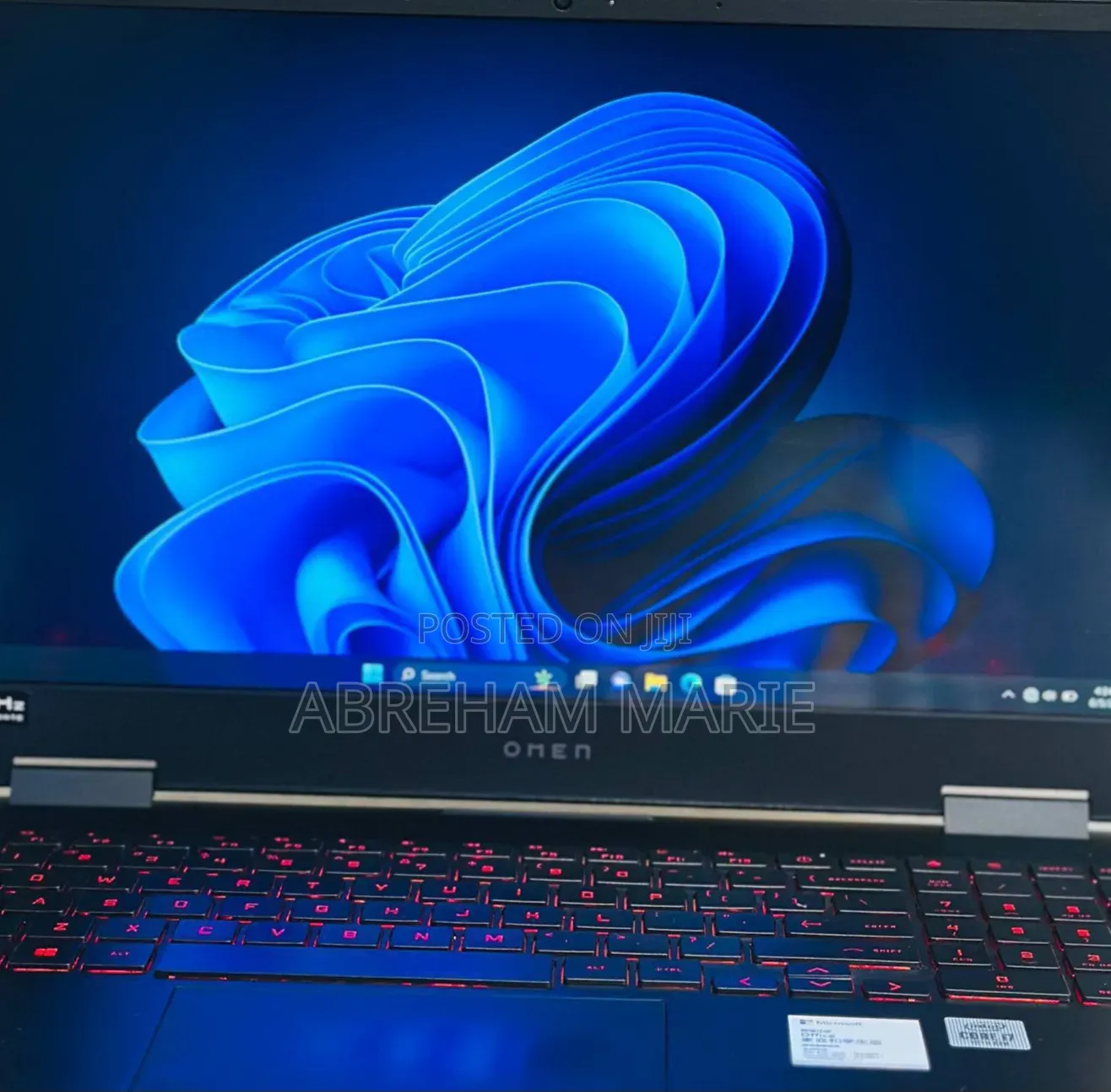 New Laptop HP Omen 15 16GB Intel Core i7 SSD 512GB