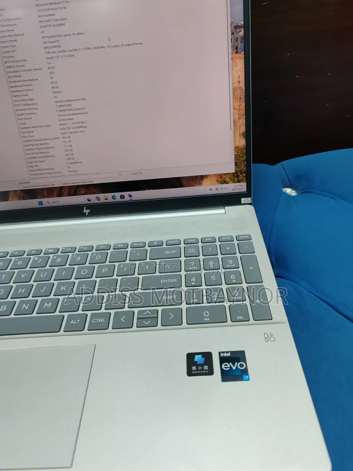 New Laptop HP Pavilion 15 16GB Intel Core i7 SSD 1T