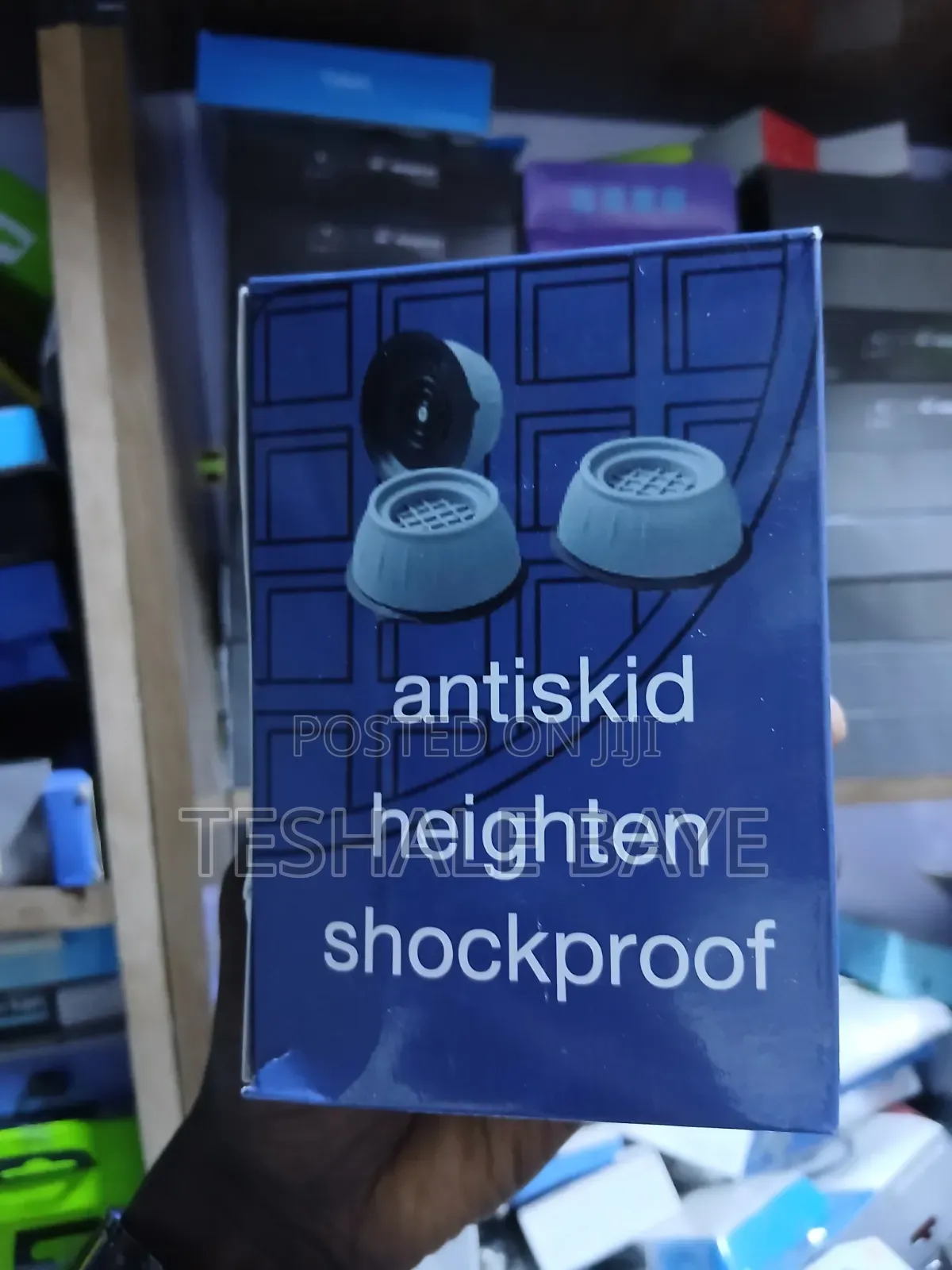 Anti-Vibration Pad / Appliance Foot (የማሽን መደገፊያ እና ንዝረት መቆጣጠሪያ)
