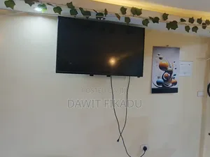 43 Inch LG TV With Wall Stand