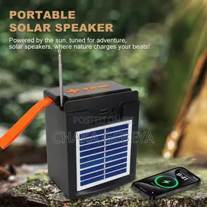 Portable Speaker With TWS, USB, TF Card – 2500mAh