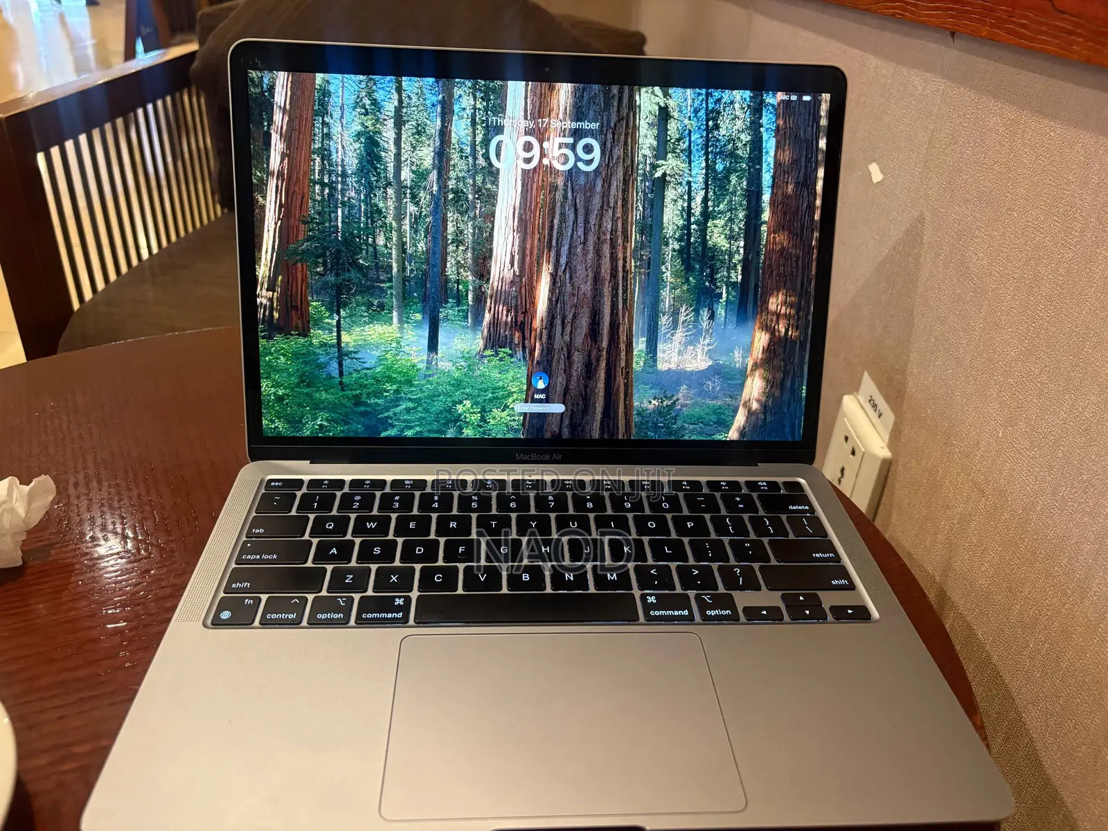 Laptop Apple MacBook Air 2020 M1 8GB Apple M1 SSD 256GB