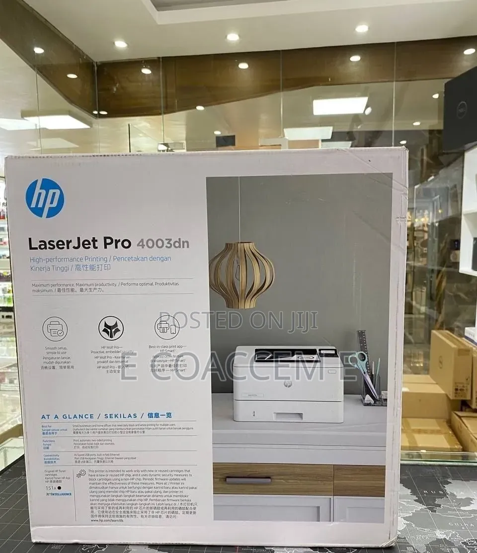 HP LaserJet Pro 4003dn : •