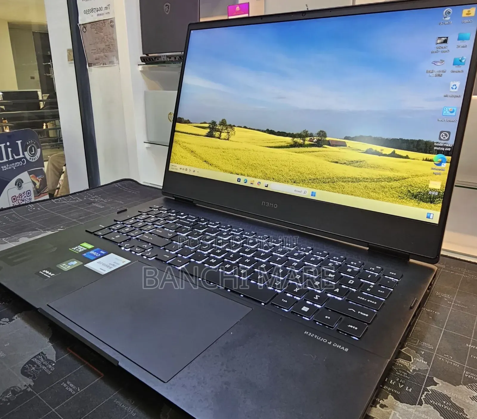 New Laptop HP Omen 15 16GB Intel Core i7 SSD 512GB