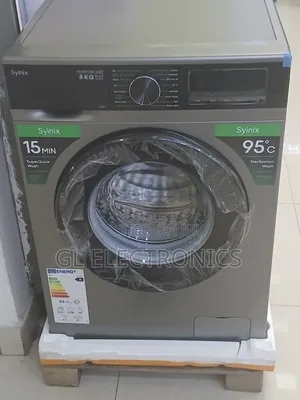 Syinix Front Load Automatic Washing Machine 8kg