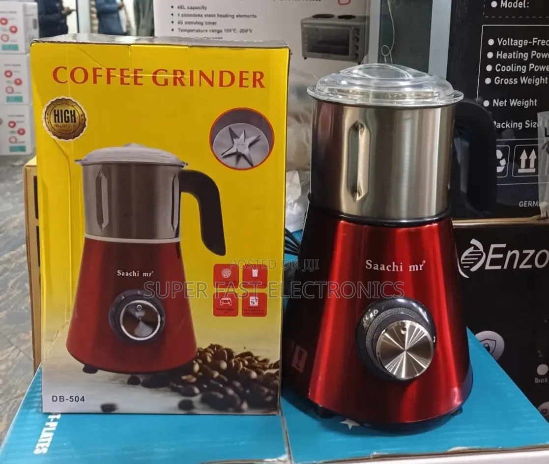 Saachi Coffee Grinder – 300W Stainless Steel Coffee Spice Grinder