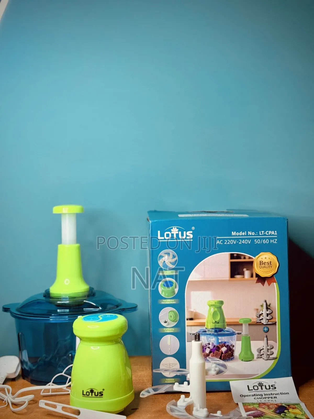 Lotus Electric Food Chopper — Lt-Cpa1