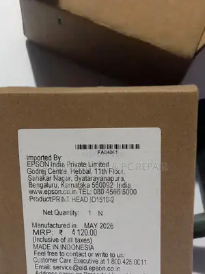 Printhead Replacement for Epson Printer