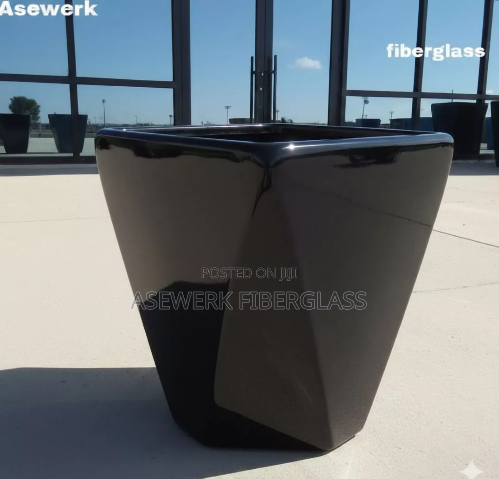 Fiberglass Flower Pot