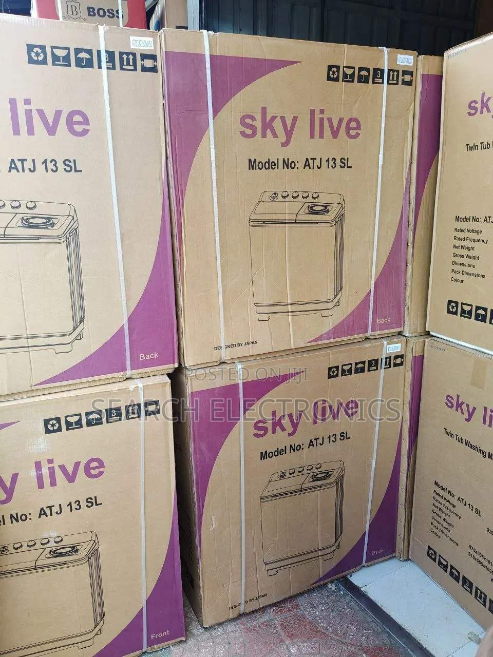 Sky Live 13,kg Washing Machines