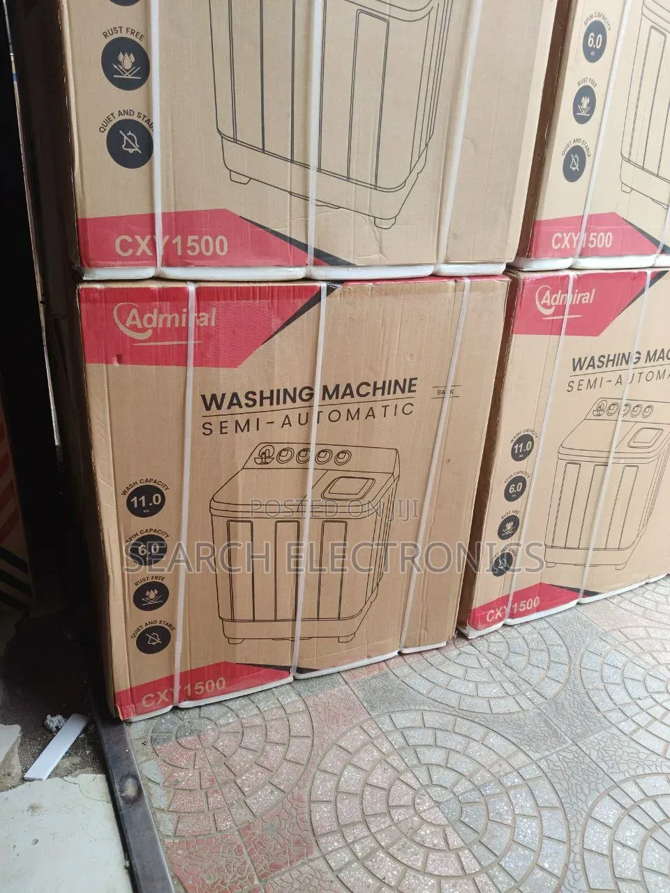 Admiral 15,kg Semi Automatic Washing Machines