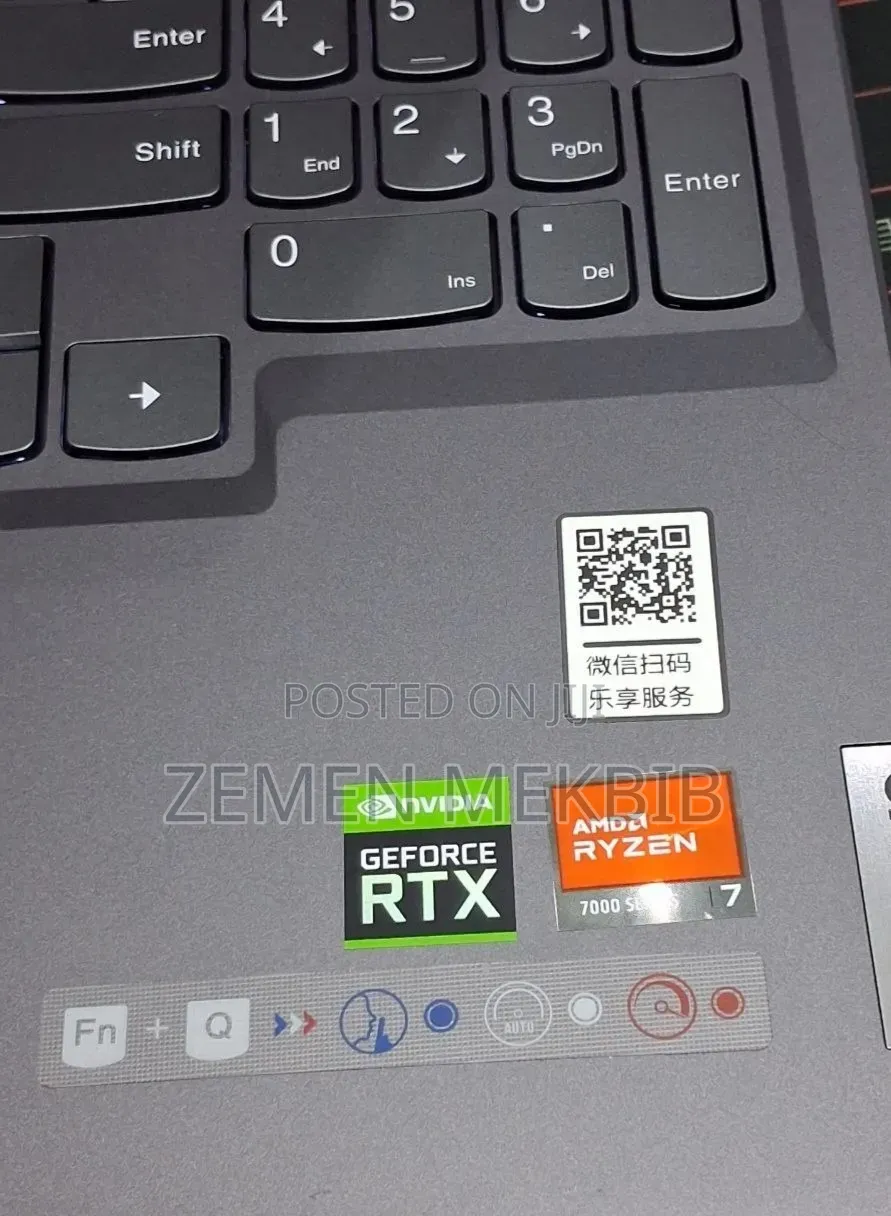 New Laptop Lenovo Legion 5 16GB AMD Ryzen 7 SSD 1T