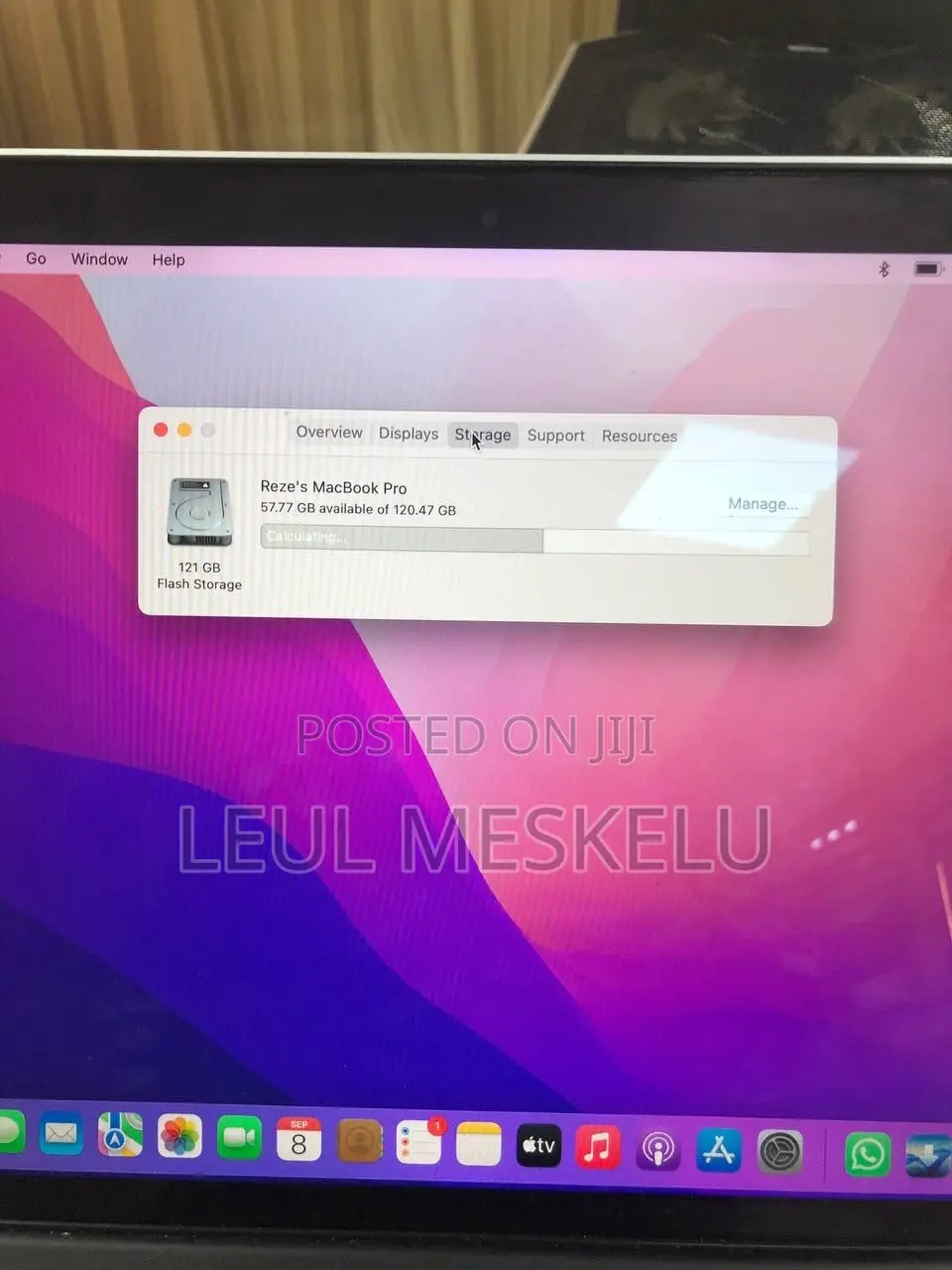 Laptop Apple MacBook Pro 2013 4GB Intel Core i5 SSD 128GB
