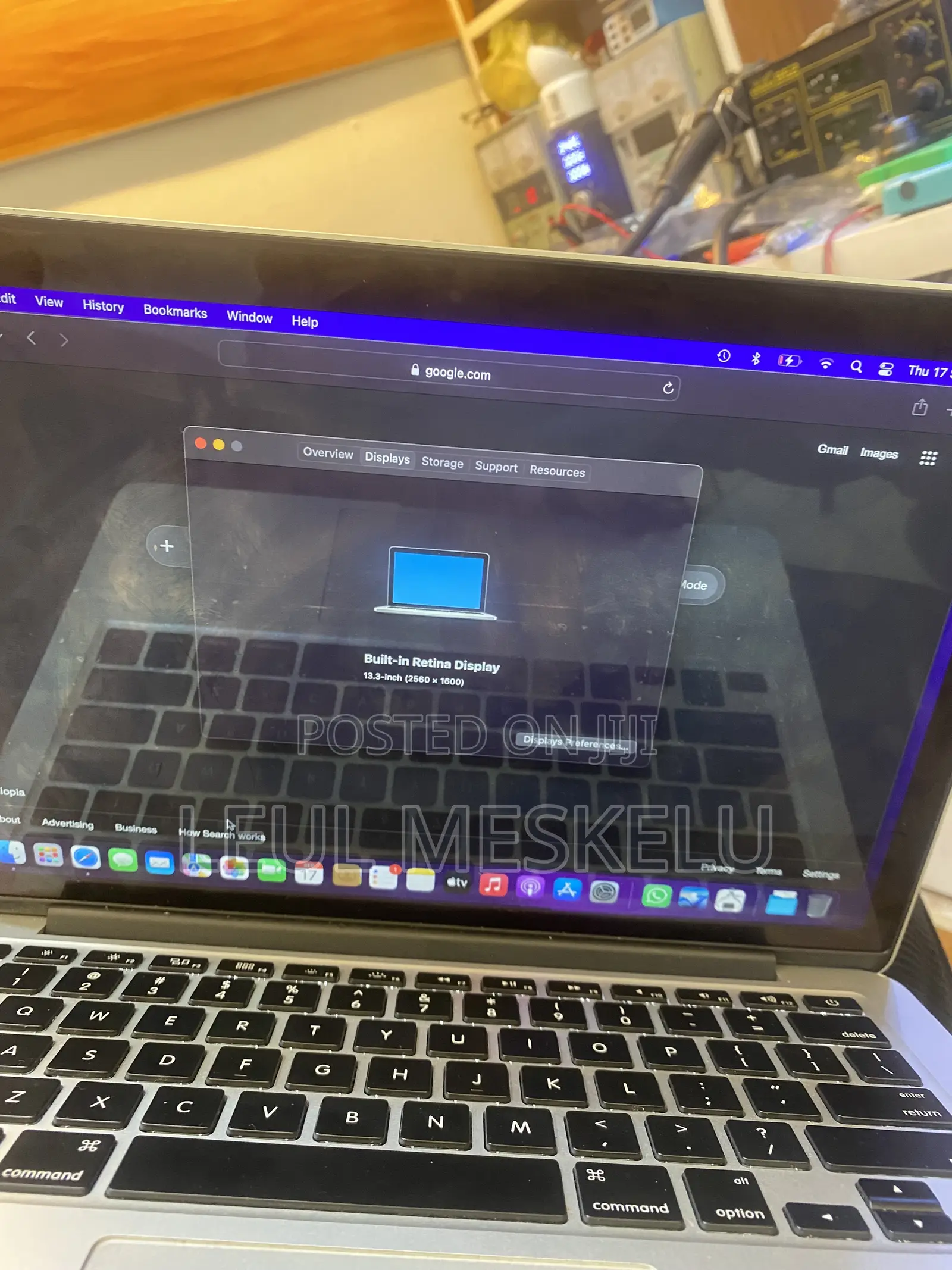 Laptop Apple MacBook Pro 2013 4GB Intel Core i5 SSD 128GB