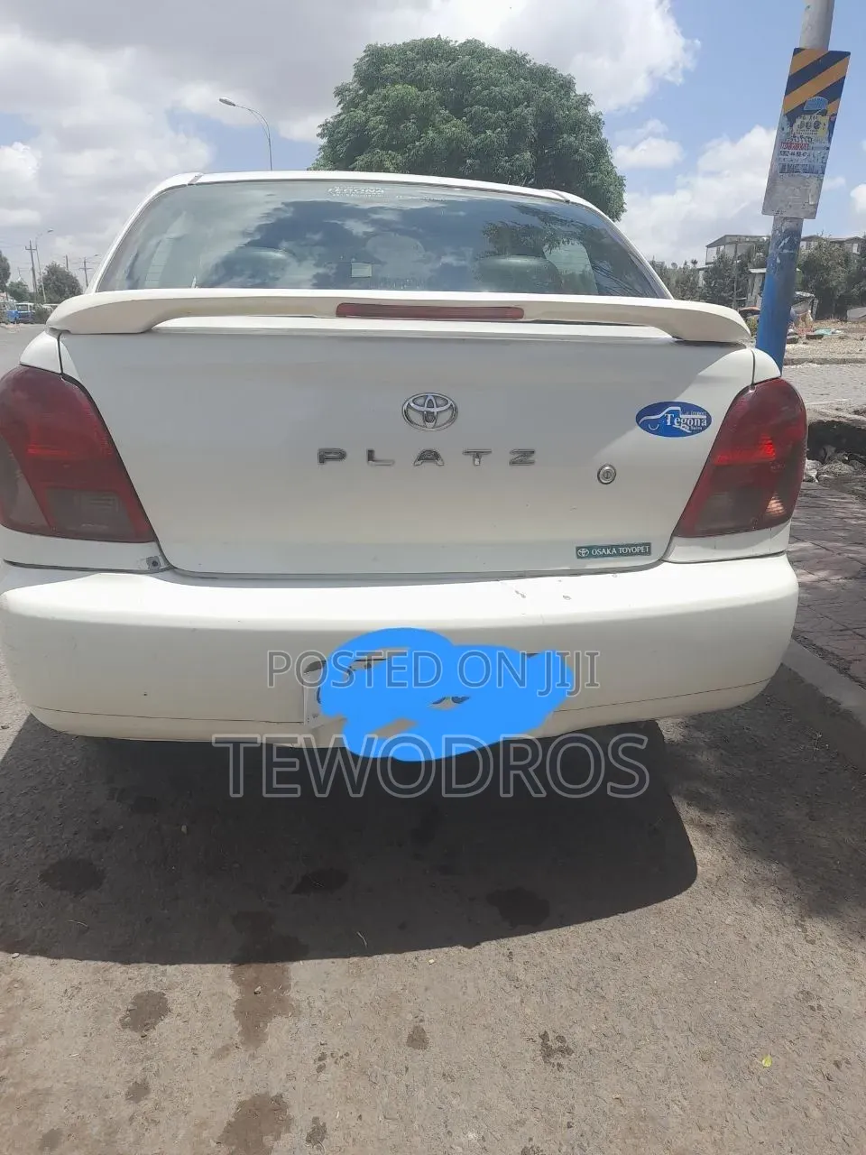 Toyota Platz 2001 White