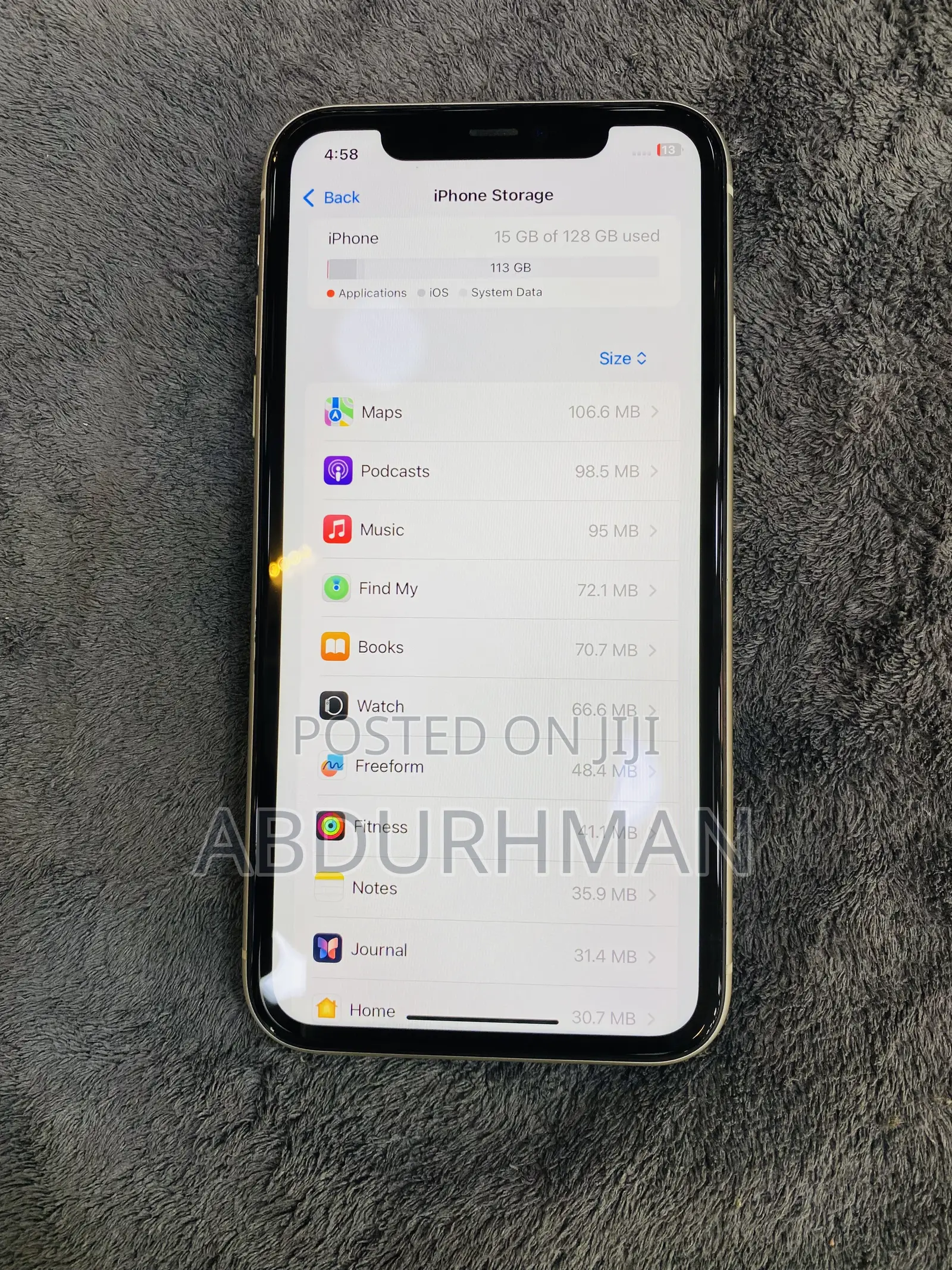 Apple iPhone 11 128 GB White