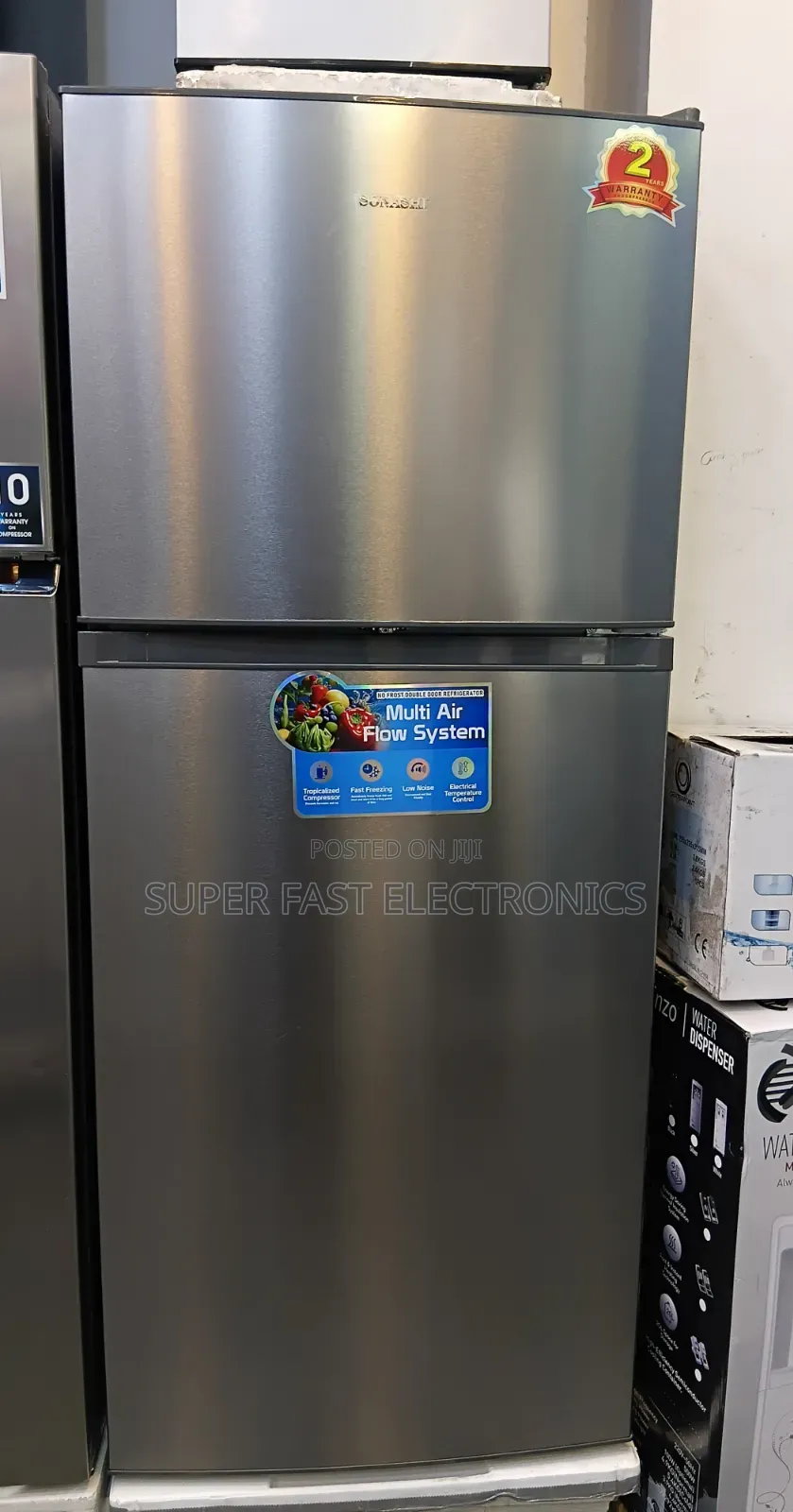 Sonashi Refrigerator 550 – Multi Air Flow System 2 Years Warranty