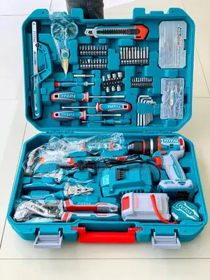 Total Tool Set 166 Pieces With Charegable Drill