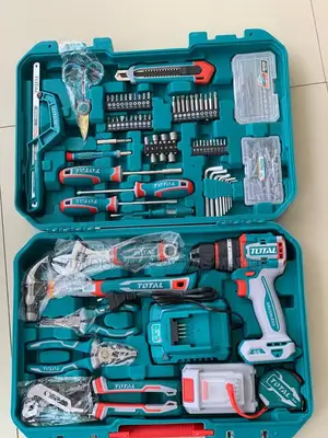 Total Tool Set 166 Pieces With Charegable Drill