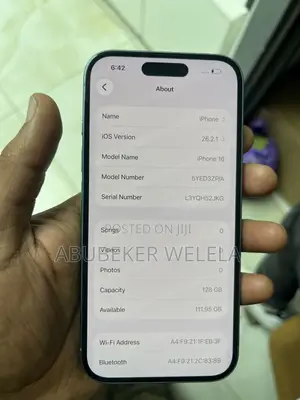 Apple iPhone 16 128 GB