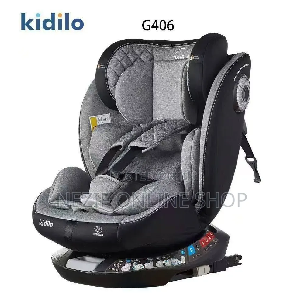 Kidilo 360° Rotating Car Seat With ISOFIX