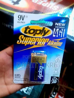 9 Volt Battery Toply Pack