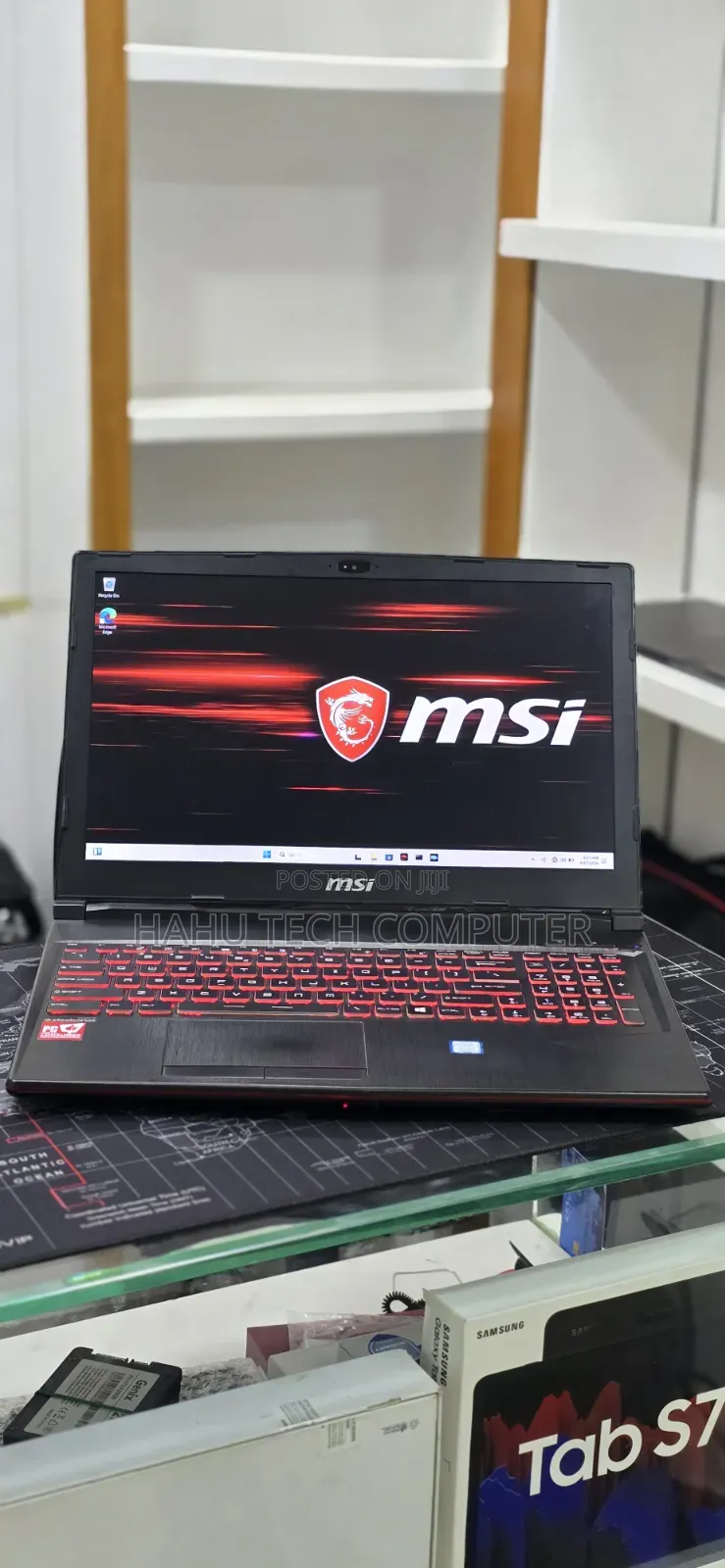 New Laptop MSI 16GB Intel Core i7 SSHD (Hybrid) 256GB