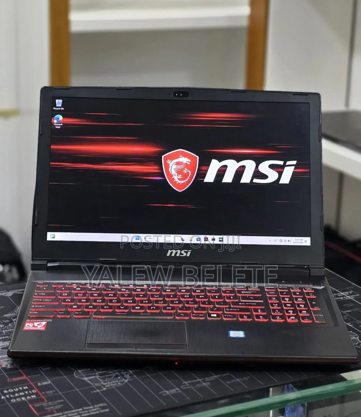 New Laptop MSI GP75 Leopard 16GB Intel Core i7 HDD+SSD 1.5T