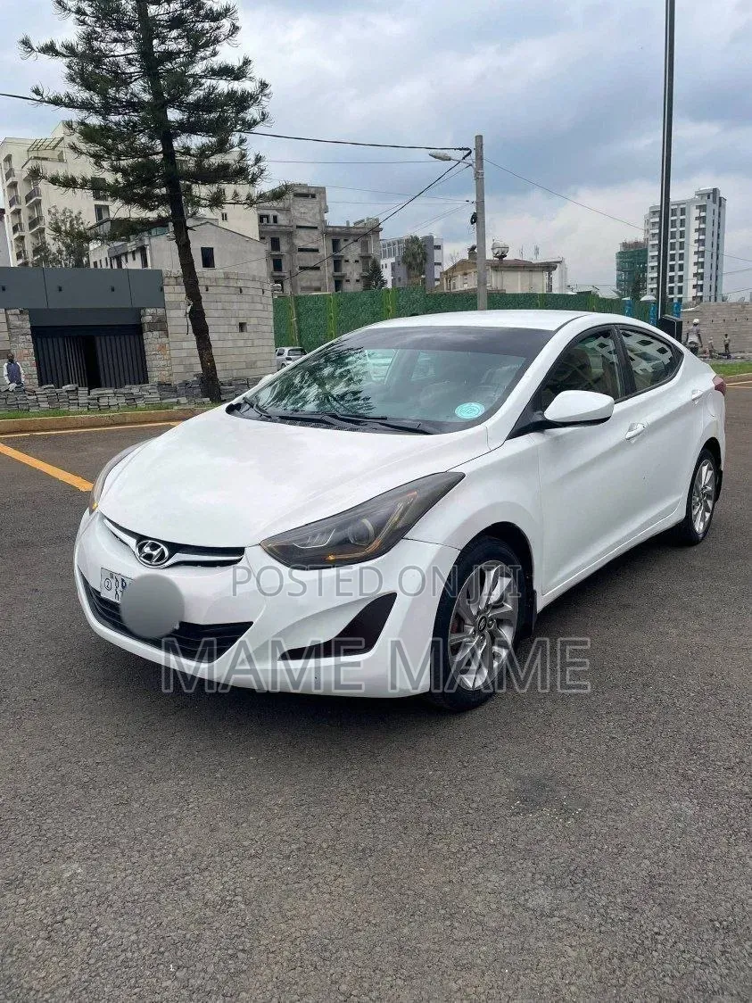 Hyundai Elantra 2014 White